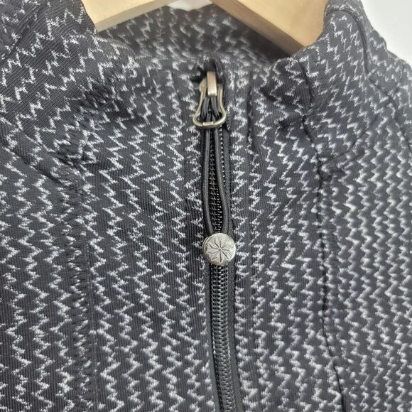 ATHLETA Heartbeat Hope Herringbone Form Athletic Full Zip Jacket Women’s Size Xs - Picture 6 of 16